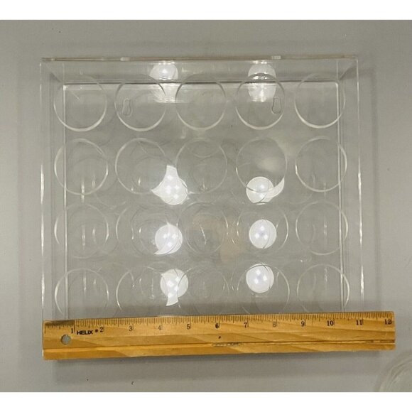 Coffee Pod Holder Storage 20 Wall Mounted/ Countertop K-cup Acrylic Display - Picture 6 of 11